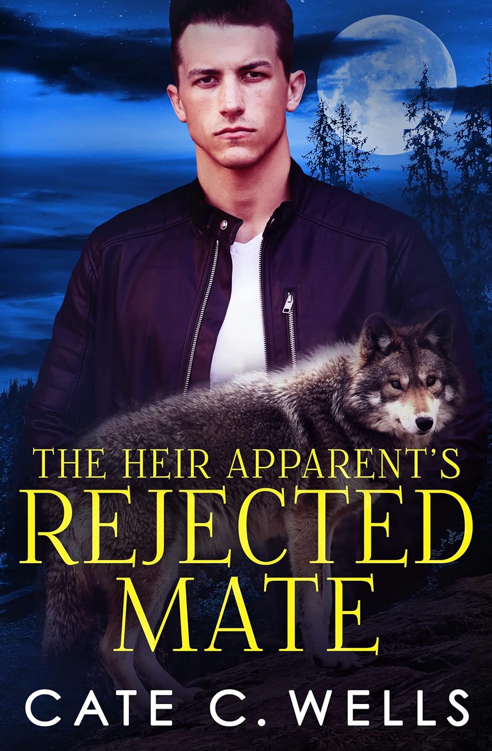 The Heir Apparent’s Rejected Mate (The Five Packs Book 2) by Cate C. Wells