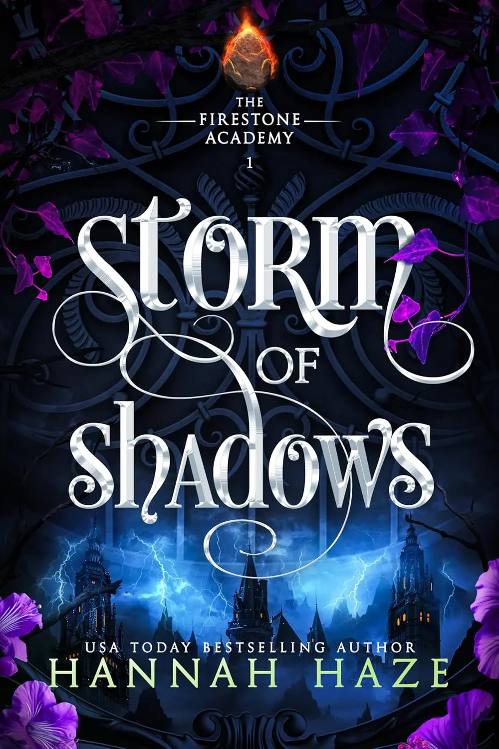 Storm of Shadows (The Firestone Academy Book 1) by Hannah Haze